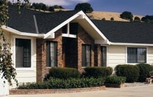 Impact resistant shingles roof